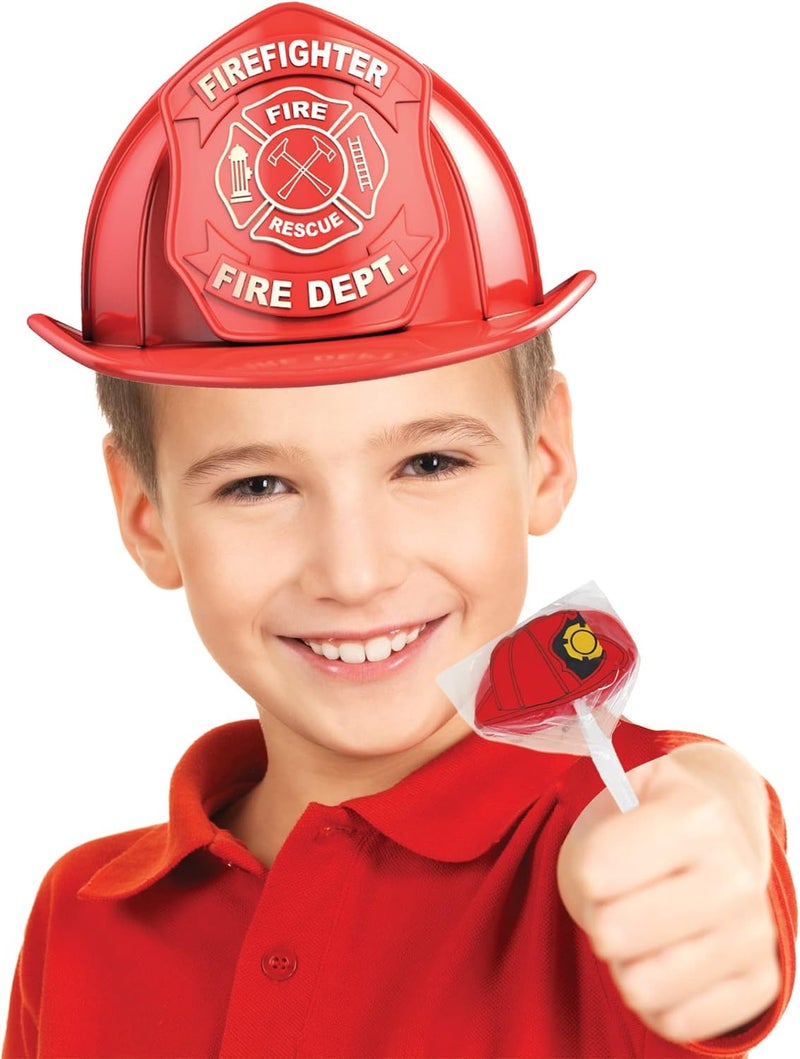 SNACKTERY 12 Pack Firefighter Hat Lollipops - Image 5